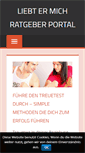 Mobile Screenshot of liebt-er-mich.de