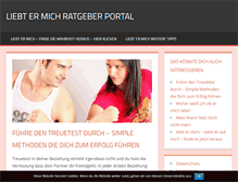 Tablet Screenshot of liebt-er-mich.de